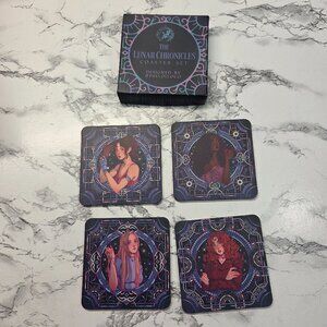 Fairyloot The Lunar Chronicles Coaster Set